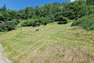 Terrain avec permis de construire en force – Projet de 3 chalets à Brignon (Nendaz)