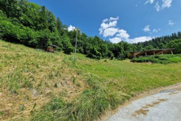 Terrain avec permis de construire en force – Projet de 3 chalets à Brignon (Nendaz)