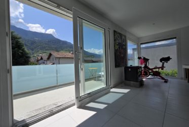 Un art de vivre au cœur de Saxon : Attique-LOFT 2,5 pces : Vente ou location / 2 places de parc incluses !