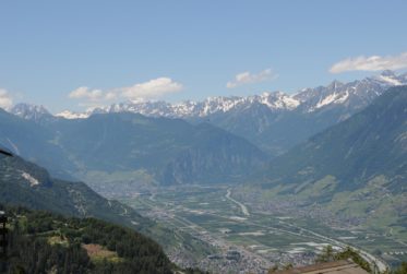 Terrain constructible Isérables (5 minutes de Haute-Nendaz) - Vue panoramique - résidence principale