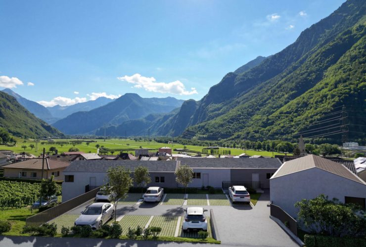 Nouvelle promotion "Les Hauts de Collonges" : 6 villas mitoyennes contemporaines de 4.5 pces